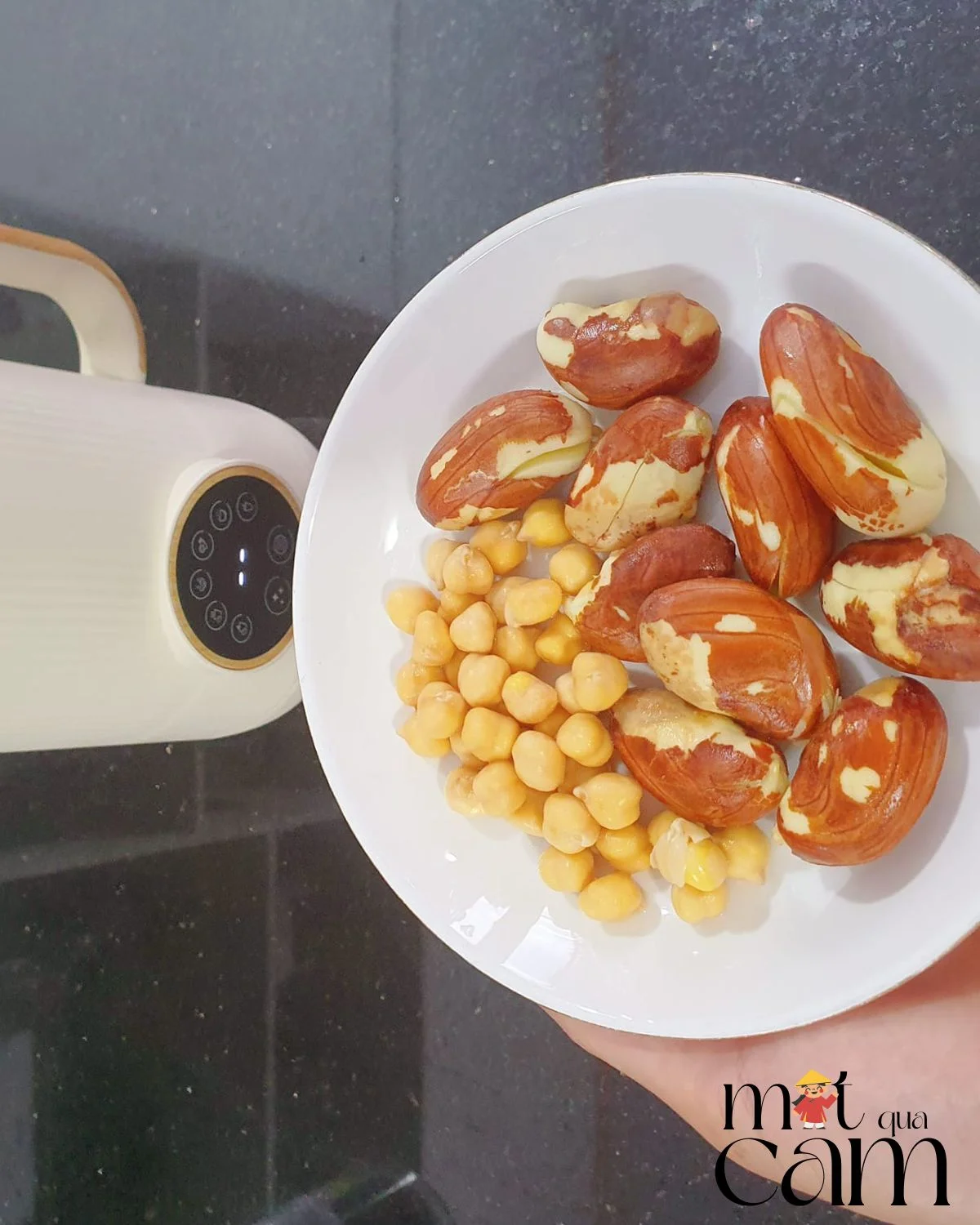 Công thức làm sữa hạt mít đậu gà